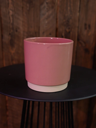 Osłonka ceramiczna Różowa Kloe ⌀12cm