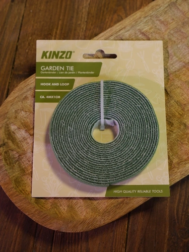 Taśma do mocowania roślin Rzep Zielony 4m