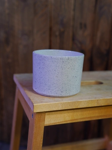Osłonka ceramiczna Szara Prum ⌀10,5cm