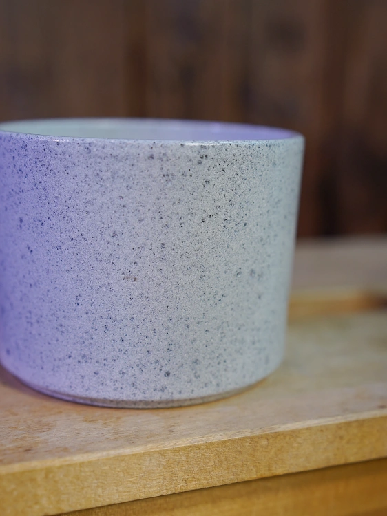 Osłonka ceramiczna Szara Prum ⌀10,5cm