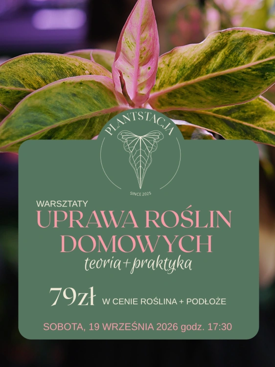 Warsztaty 'Uprawa roślin domowych' - 19.09.2026r