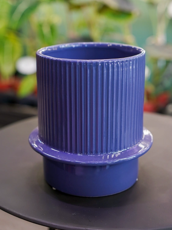 Osłonka ceramiczna Ufo Fioletowa Ø12cm