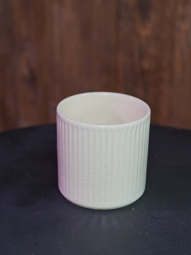 Osłonka ceramiczna Kremowa Millo ⌀7cm