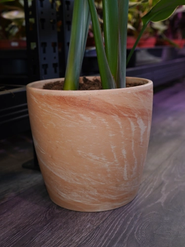 Osłonka ceramiczna Ceglana Argila ⌀24cm