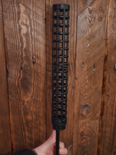 Palik na mech Plastikowy Okrągły Czarny