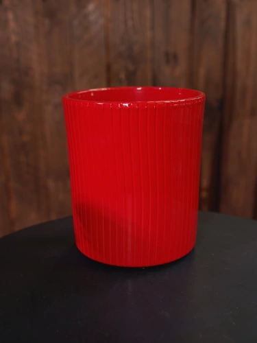 Osłonka ceramiczna Czerwona Ruga ⌀12cm