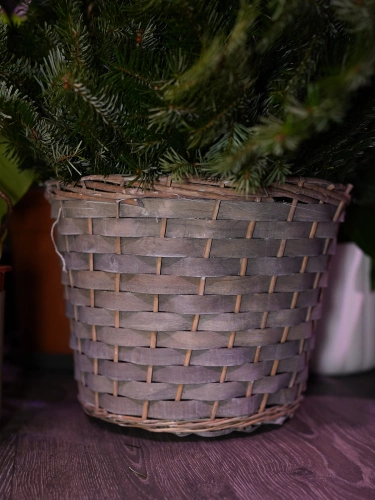 Osłonka wiklinowa Kosz Naturalna ⌀38cm