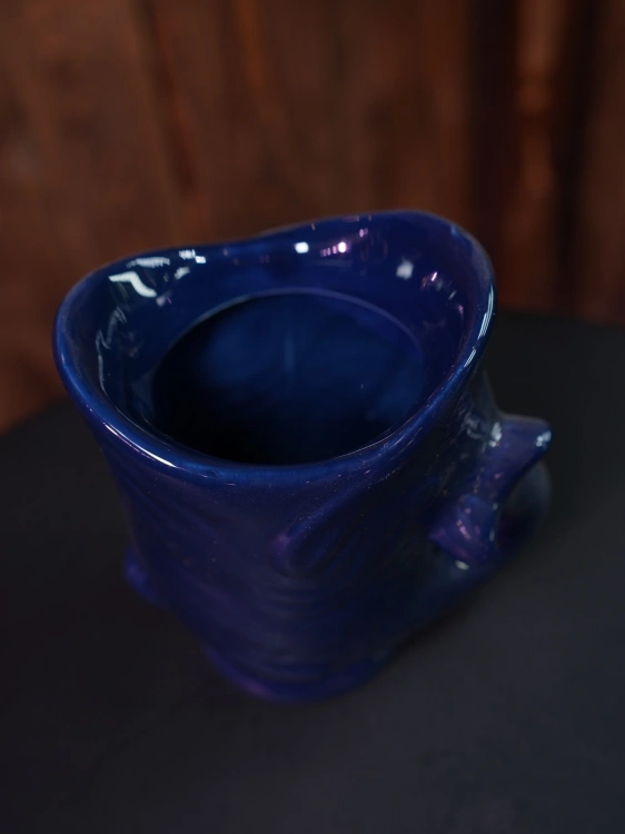 Osłonka Ceramiczna Granatowa Fishy ⌀6cm
